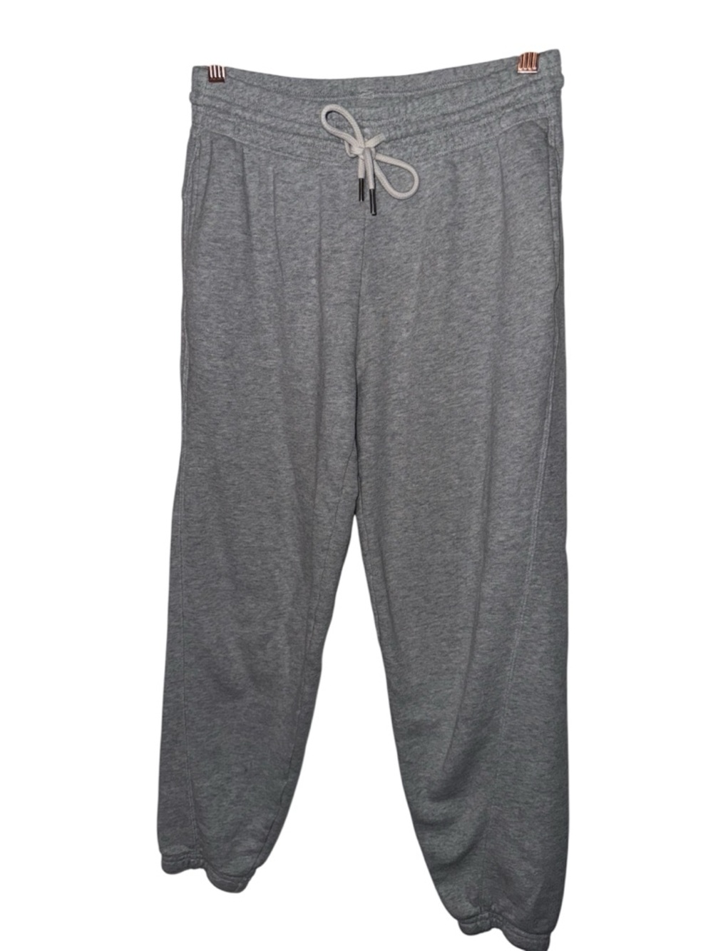 aerie Women’s Heather Gray Grey Drawstring Joggers Pockets Ankle Jogger Pant XS